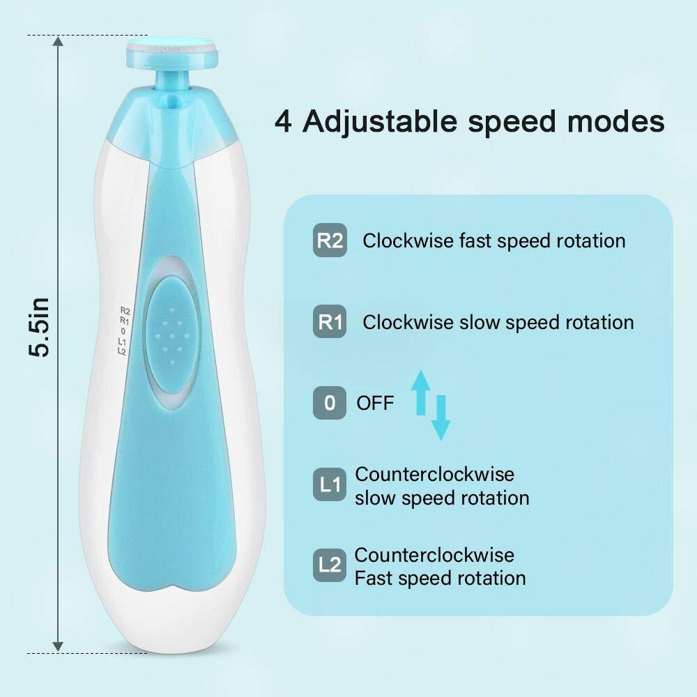 Electric Baby Nail Trimmer – Safe & Gentle Nail Clipper